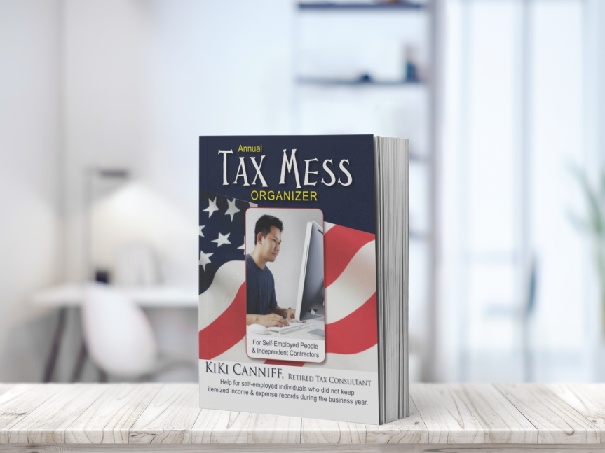 Annual Tax Mess Organizer For Self-Employed People & Independent Contractors by KiKi Canniff