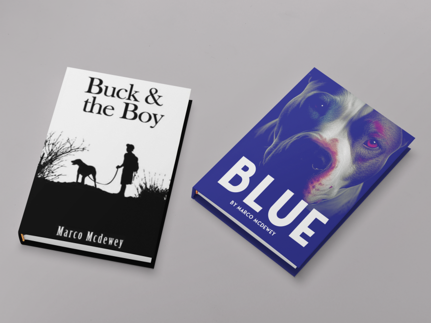Book Trailer Spotlight: Buck and the Boy and BLUE: A Breed Above the Rest by Marco McDewey